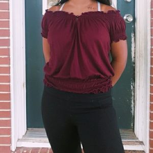 Off the shoulder top